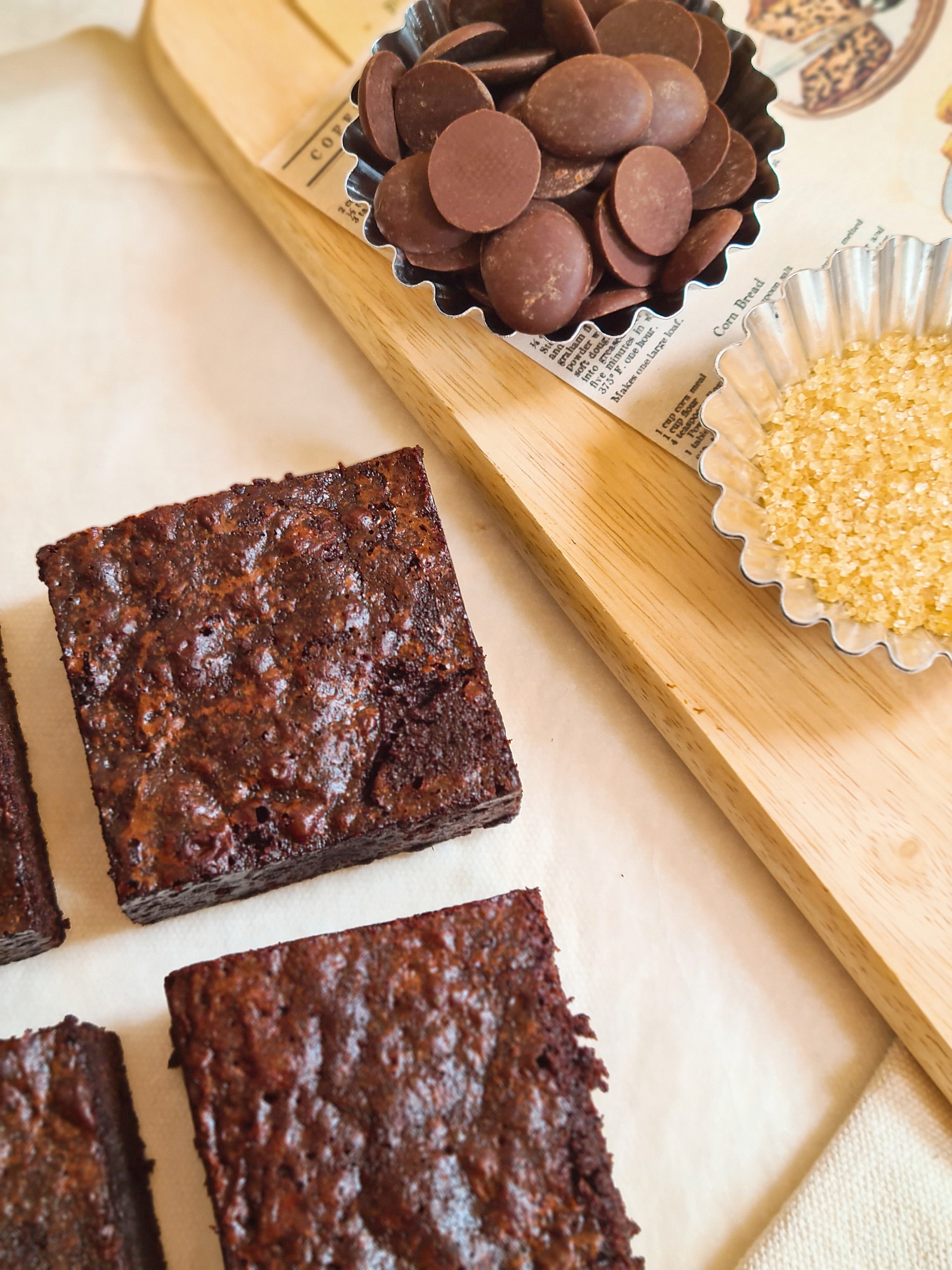 Brownies at La Dulce Bakery in Da Nang