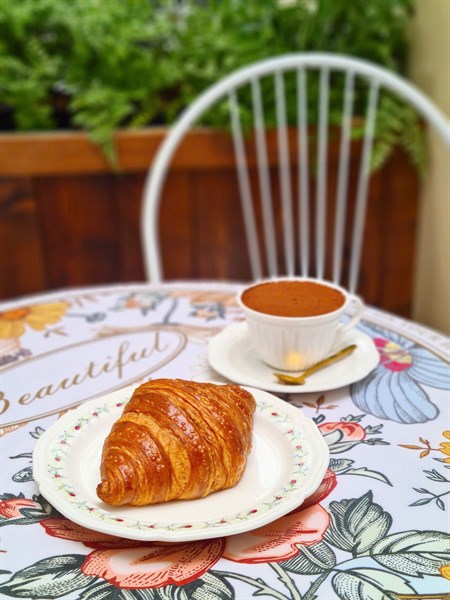 Croissants at La Dulce Bakery in Da Nang