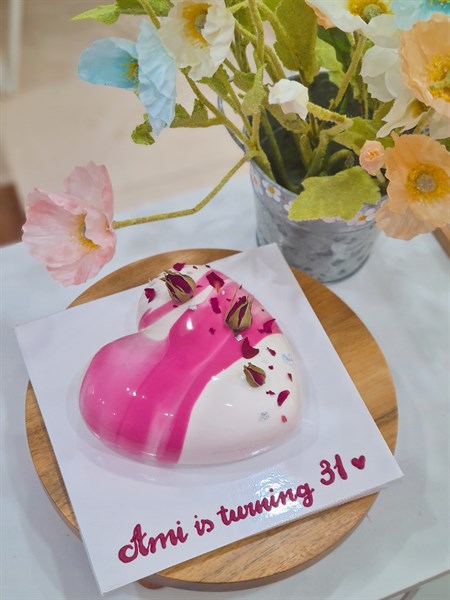 First Love Entremet 14cm (heart shape) (cái)