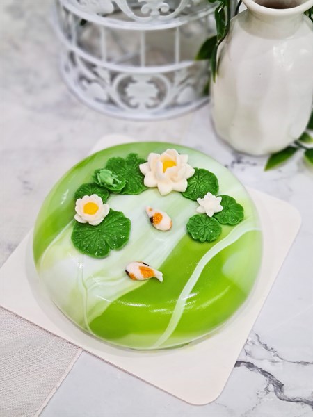 Peaceful Pond entremet 14cm (cái)