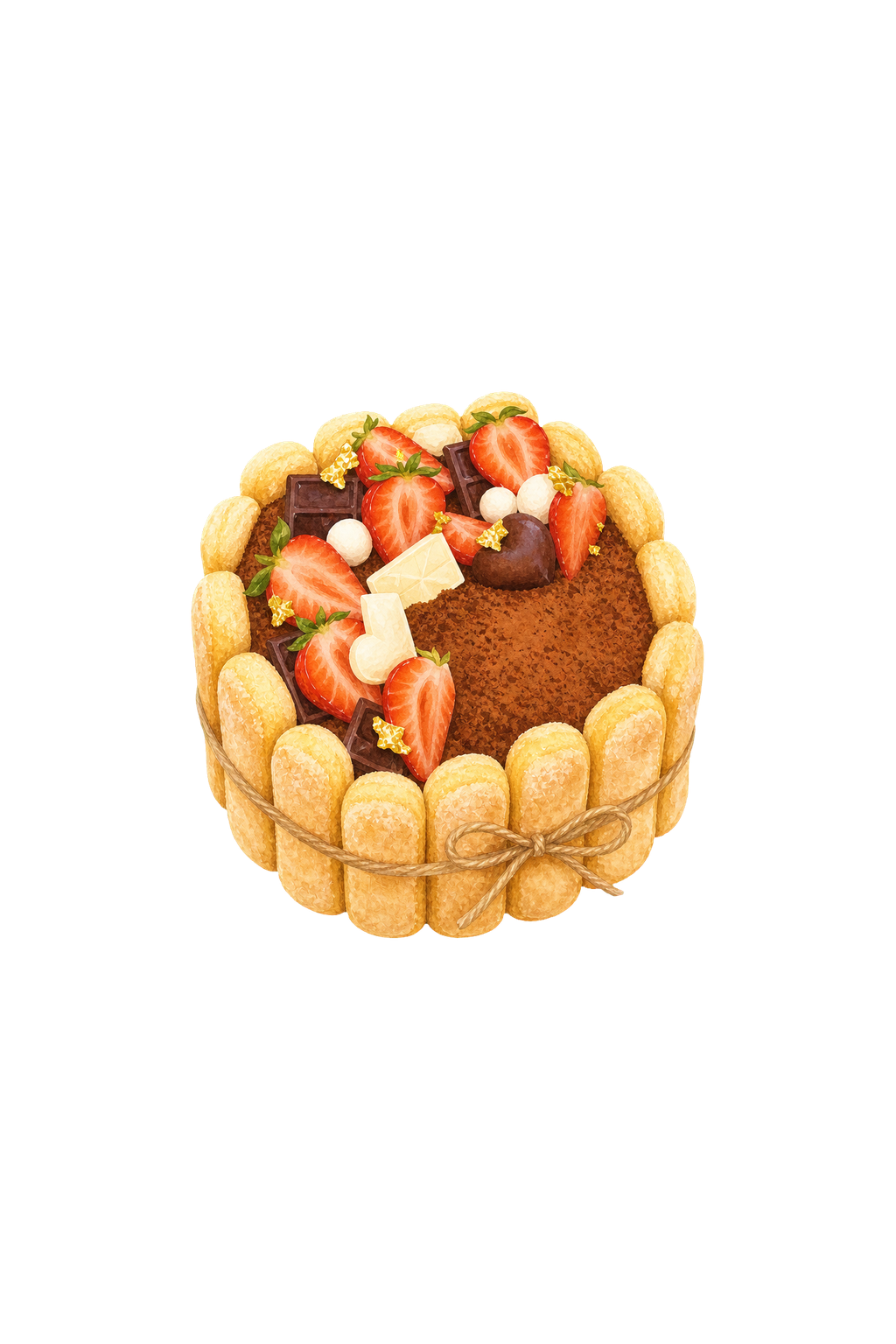 Classic Tiramisu 10cm (with decor) (cái)