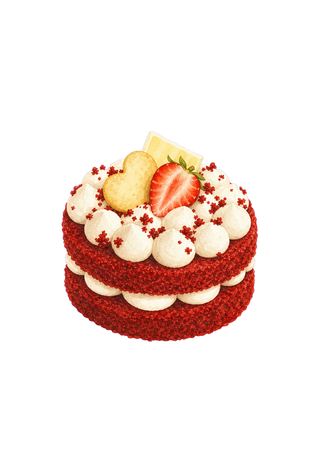 Red Velvet Cake 10cm (2 layers) (cái)