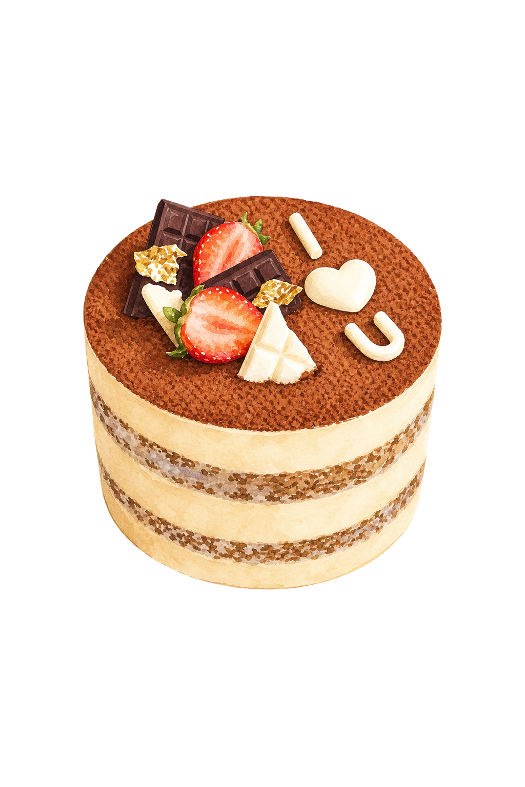 Tiramisu 12cm (2 layers) (cái)