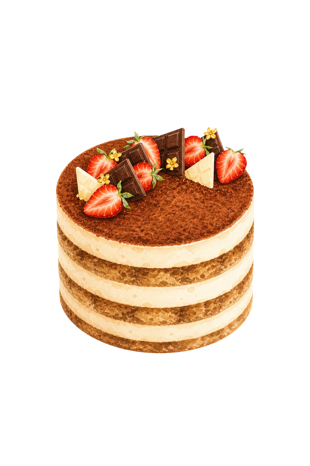 Tiramisu 14cm (3 layers) (cái)
